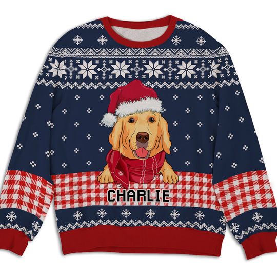 Discover Plaid Winter - Personalized Custom All-Over-Print Sweatshirt 