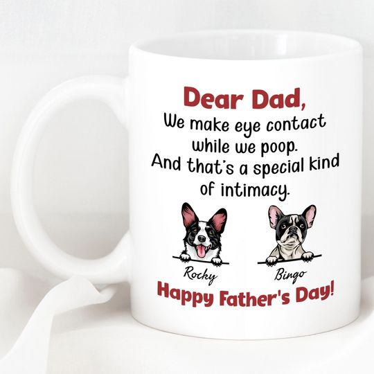 Discover A Special Kind Of Intimacy Personalized Custom Dog Coffee Mug