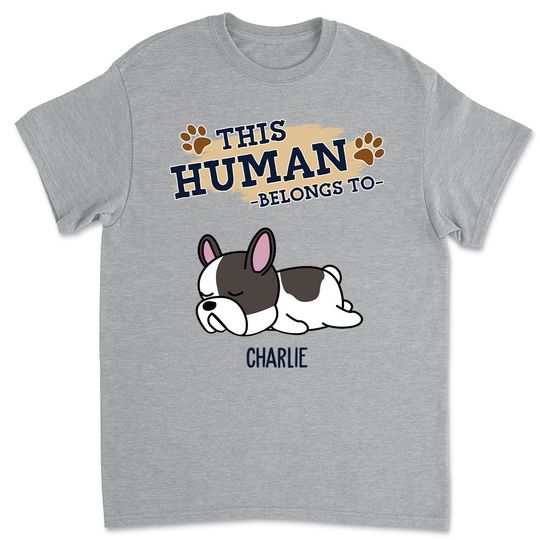 Discover This Human Version 2 - Personalized Custom Unisex T-shirt - Gift For Pet Lover, Cat Lover, Dog Lover