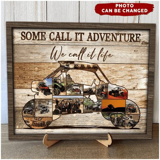 Discover Some Call It Adventure We Call It Life Personalized Wood Plaque