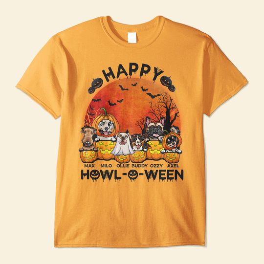Discover Happy Howl-O-Ween - Personalized Shirt