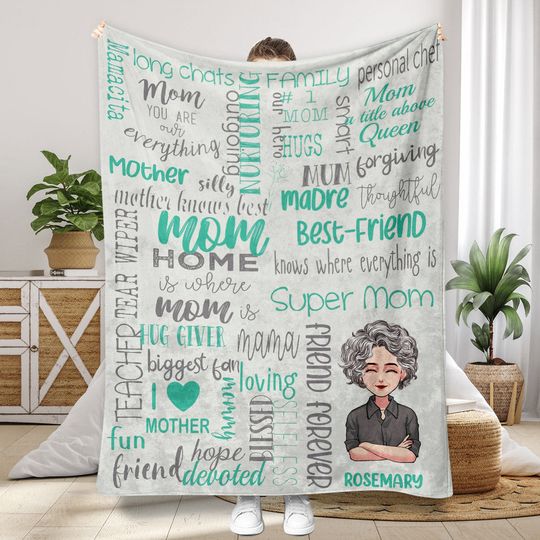 Discover Mom You Are Our Everything - Personalized Mother's Day Mother Blanket