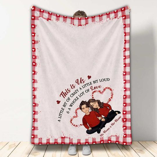 Discover This Is Us - Personalized Couple Blanket