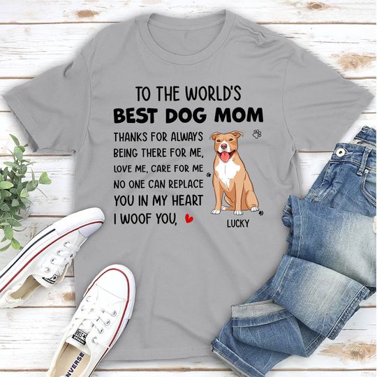 Discover In My Heart Dog Lover Personalized Pet Owner Custom Unisex T-shirt