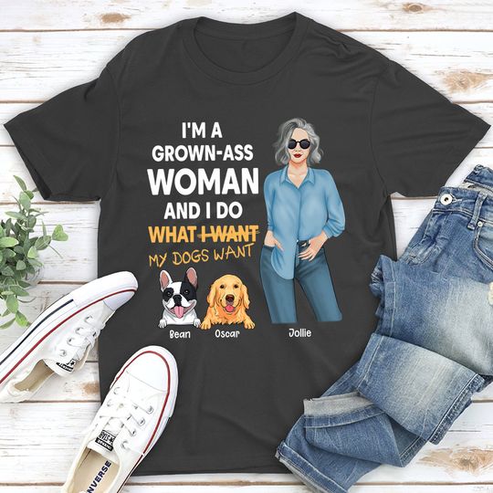 Discover What My Dog Wants Personalized Pet Owner Custom Unisex T-shirt