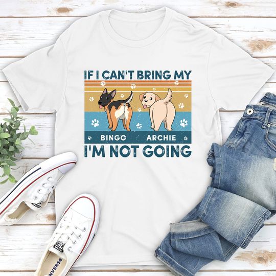 Discover Brings My Dogs Personalized Dogs Owner Life Custom Unisex T-shirt