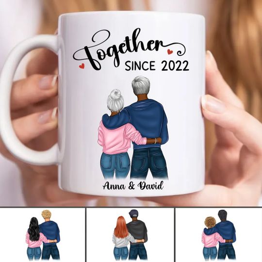Discover Together Since - Personalized Mug (AA)