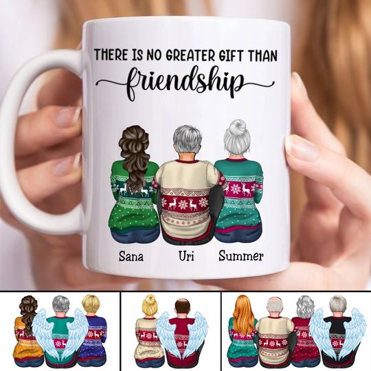 Discover Friends - There Is No Greater Gift Than Friendship - Personalized Mug
