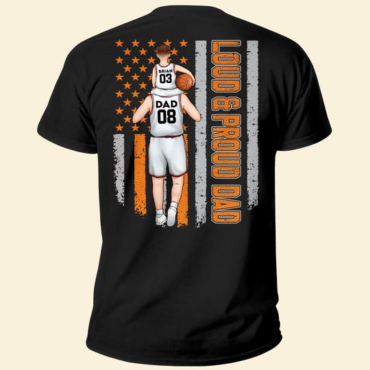 Discover Basketball Dad - Personalized Shirt