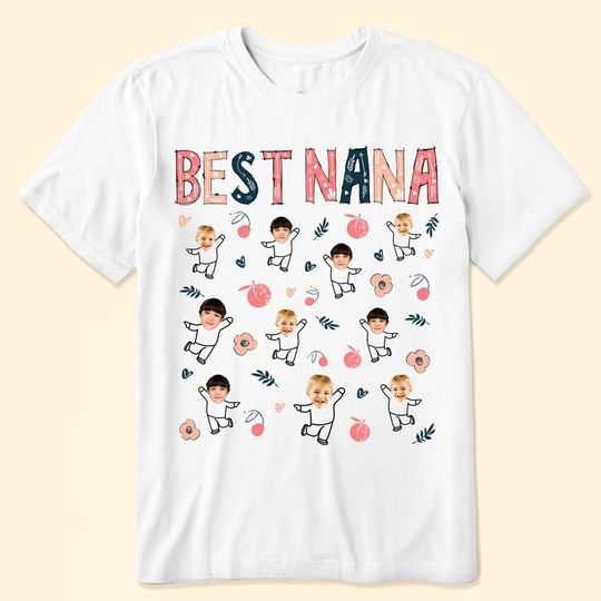 Discover Best Nana - Personalized Photo Shirt