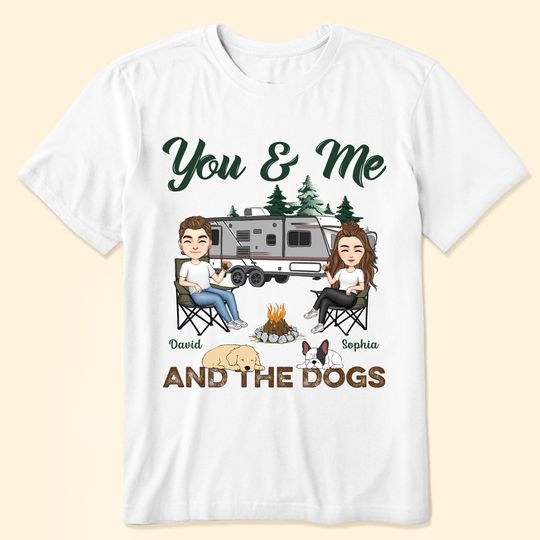 Discover You & Me And The Dogs - Sleeping Dog - Personalized Shirt