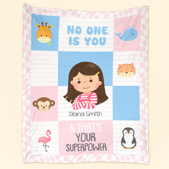 Discover That's Your Superpower - Personalized Blanket