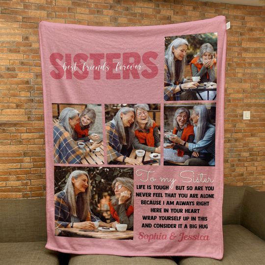 Discover Life Is Tough But So Are You - Personalized Photo Blanket