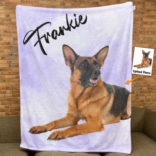 Discover Custom Pet Photo - Personalized Photo Blanket