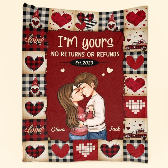 Discover I'm Yours - Personalized Blanket