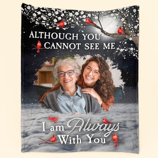 Discover I Am Always With You - Personalized Photo Blanket