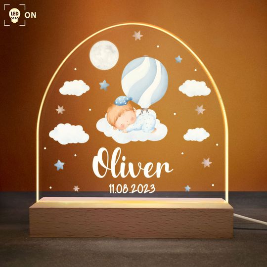 Discover Nightlight Gift For Baby Kid - Personalized LED Light