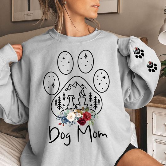 Discover Dog Mom - Personalized Sweatshirt