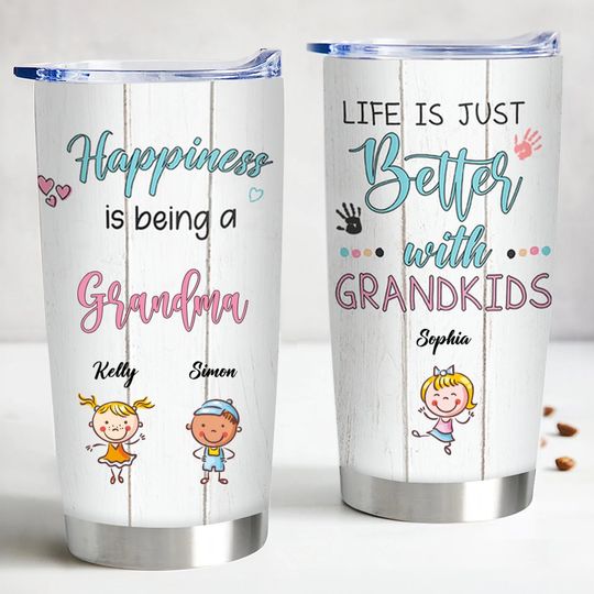 Discover                  Family - Life Is Just Better With Grandkids - Personalized Tumbler - Gift For Grandma                                                                                Popular now                                                                        
