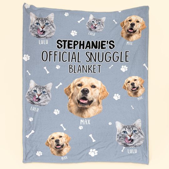 Discover  Snuggle Blanket - Personalized Photo Blanket