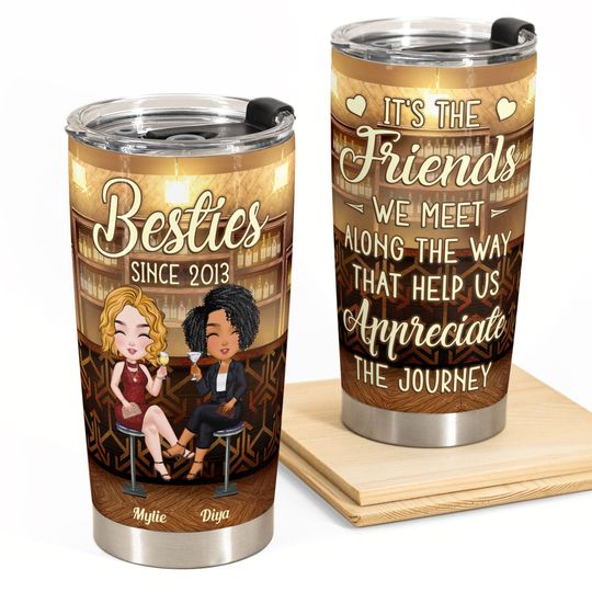 Discover Besties Since - Personalized Tumbler Cup