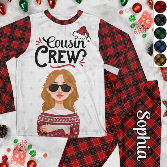 Discover Cousin Crew - Personalized Pajamas