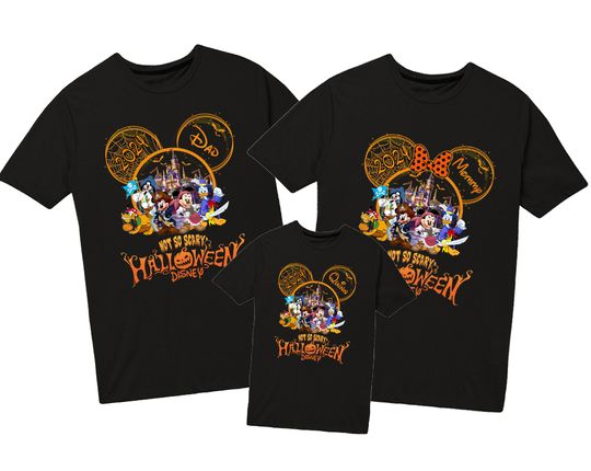 Discover Disney Halloween Family Shirt, Halloween T-Shirt, Family Halloween Shirts, Matching Family Halloween Shirts