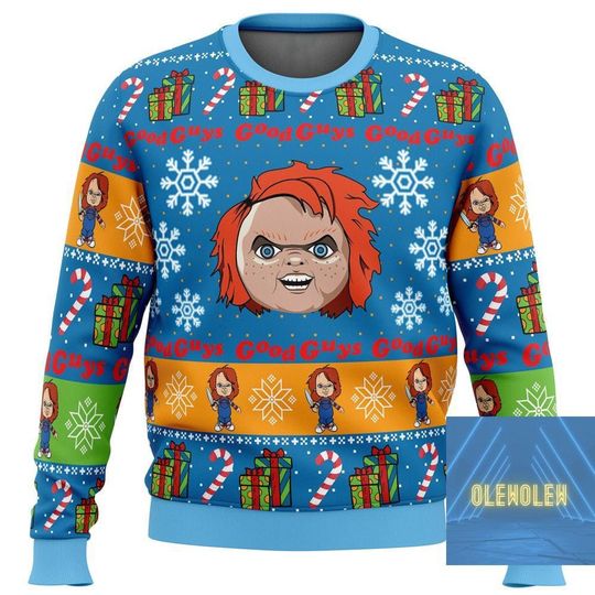 Discover Brzydki sweter świąteczny z Chucky'm