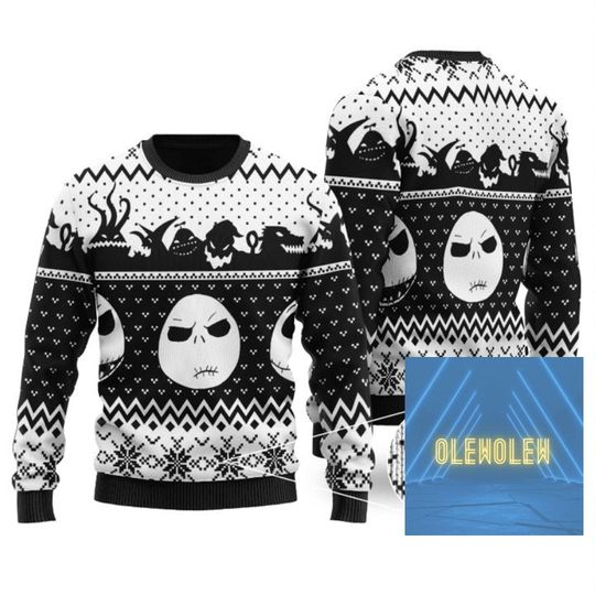 Discover Brzydki sweter z Jackiem Skellingtonem