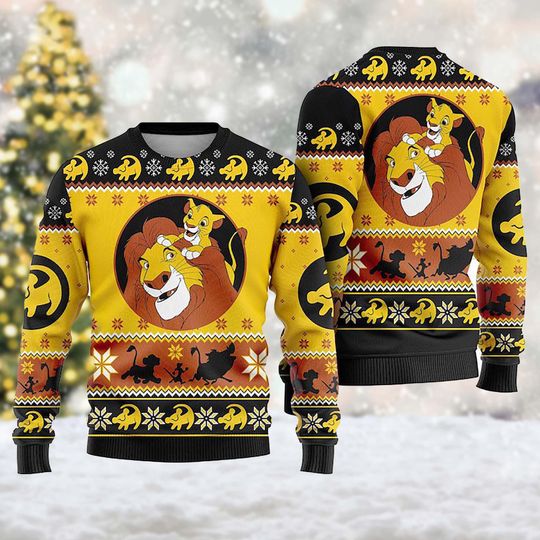 Discover Brzydki Sweter Świąteczny Król Lwa