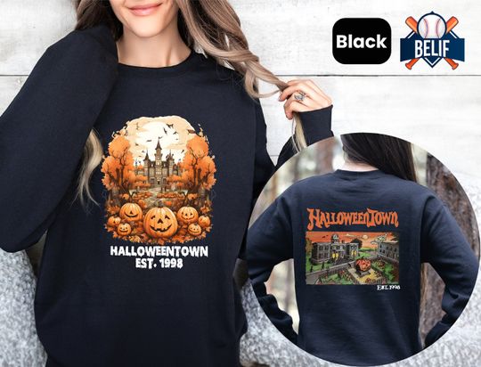 Discover Bluza Halloween Town University, dwustronna Halloweentown