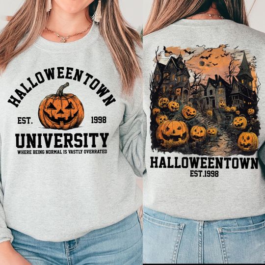 Discover Bluza Halloween Est 1998 z tyłu i z przodu