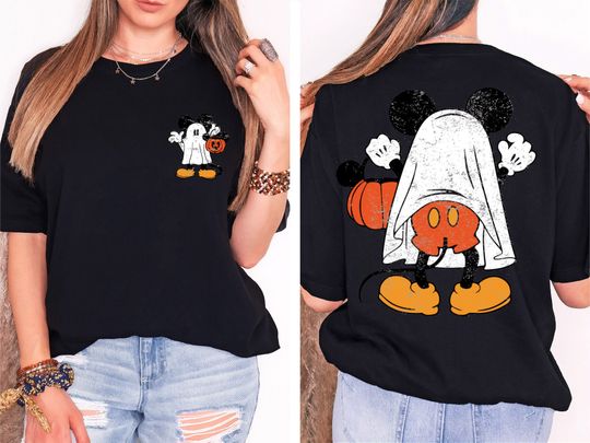 Discover Dwustronne koszulki Disney Miki na Halloween