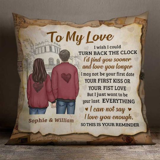 Discover I Just Want To Be Your Last Everything - Gift For Couples, Personalized Pillow