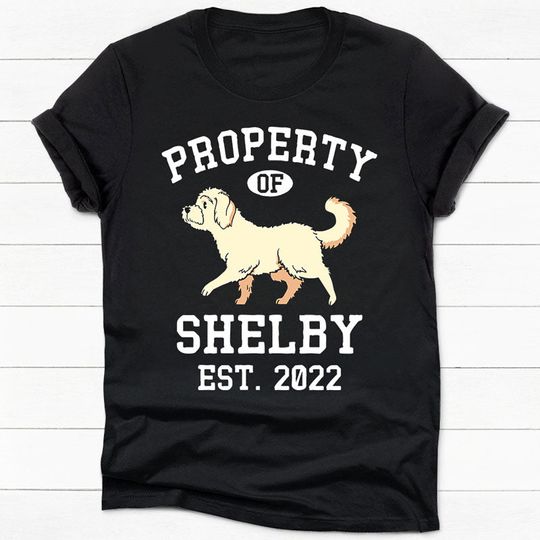 Discover Property Of Dogs, Personalized T-Shirt, Custom Gifts For Dog Lovers