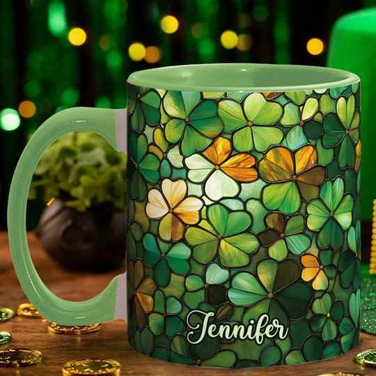 Discover Proud Irish - Personalized Saint Patrick's Day Accent Mug
