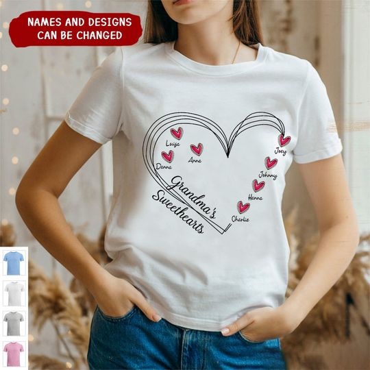 Discover Grandma's Sweethearts Shirt