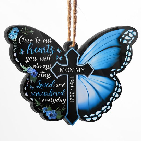 Discover You Will Always Stay - Memorial Gift - Personalized Acrylic Ornament