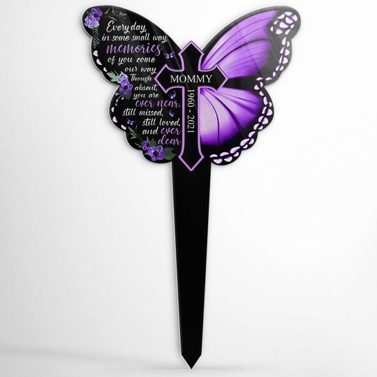 Discover Still Missed Still Loved And Ever Dear - Memorial Gift - Personalized Acrylic Garden Stake