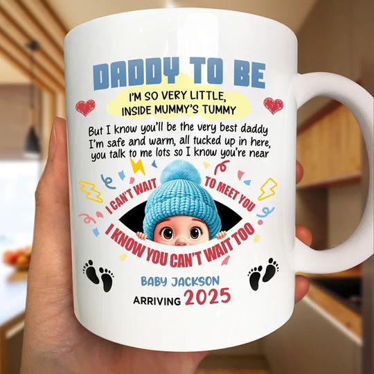 Discover Daddy To Be - Personalized Mug