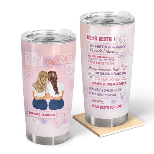 Discover No Matter How Many Friends I Have - Gift For Bestie - Personalized Tumbler