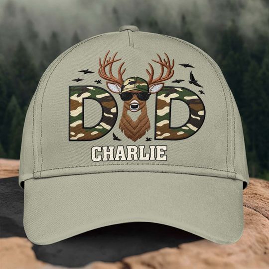 Discover Best Bucking Dad Ever - Personalized Father Classic Cap