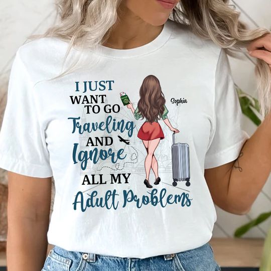 Discover So The Adventure - Travelling Gift - Personalized Unisex T-Shirt