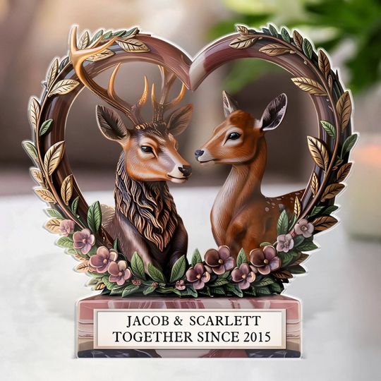 Discover Every Chapter, Every Kiss, Every Year - Couple Personalized Shape Acrylic Plaque - Gift For Husband Wife, Anniversary
