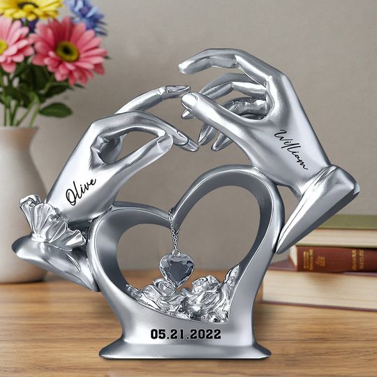 Discover Anniversary Gifts For Couple - Personalized Couple Custom Shaped Acrylic Plaque