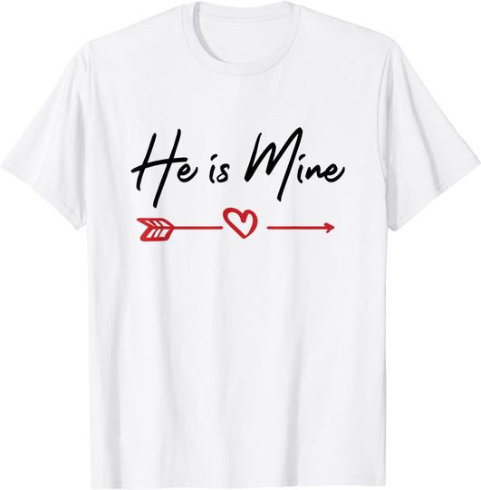Discover Este é o Meu Casal T-Shirt Camiseta Manga Curta Para Casal Dia dos Namorados