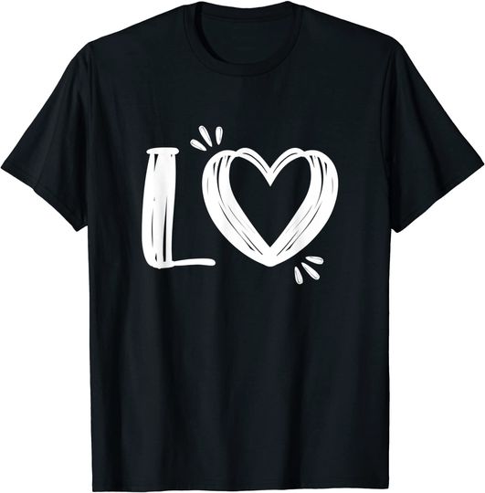Discover Valentines Couples Him & Her T-Shirt Dia dos Namorados