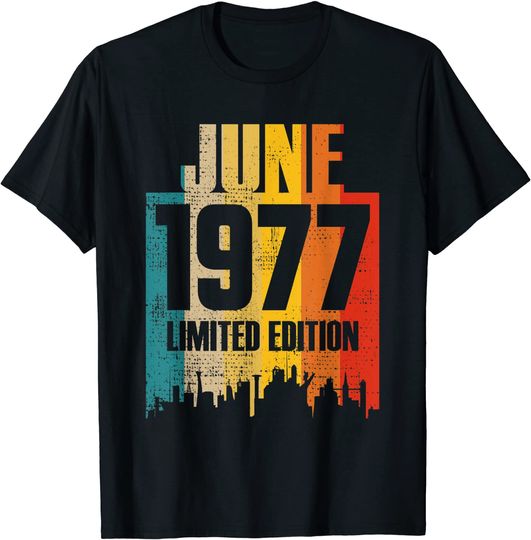 Discover June 1977 Limited Edition Retro Vintage T-Shirt