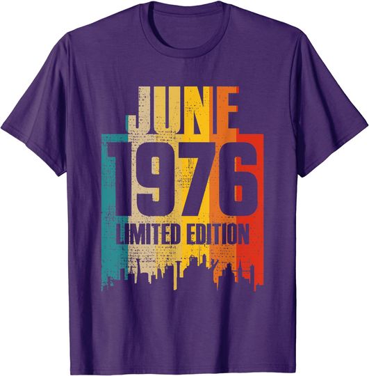 Discover June 1976 Limited Edition Retro Vintage T-Shirt