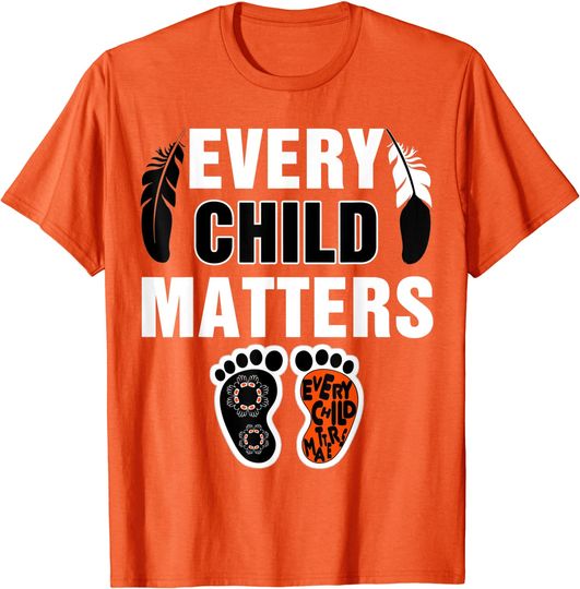 Discover T-shirt para Homem e Mulher Every Child Matters Orange Day Residential Schools